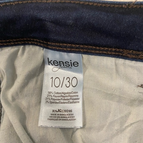 Kensie Women’s Jeans Size 10. - Picture 5 of 7